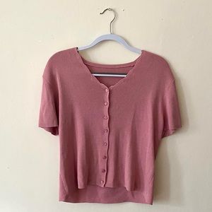 Vintage Button Up Short Sleeve